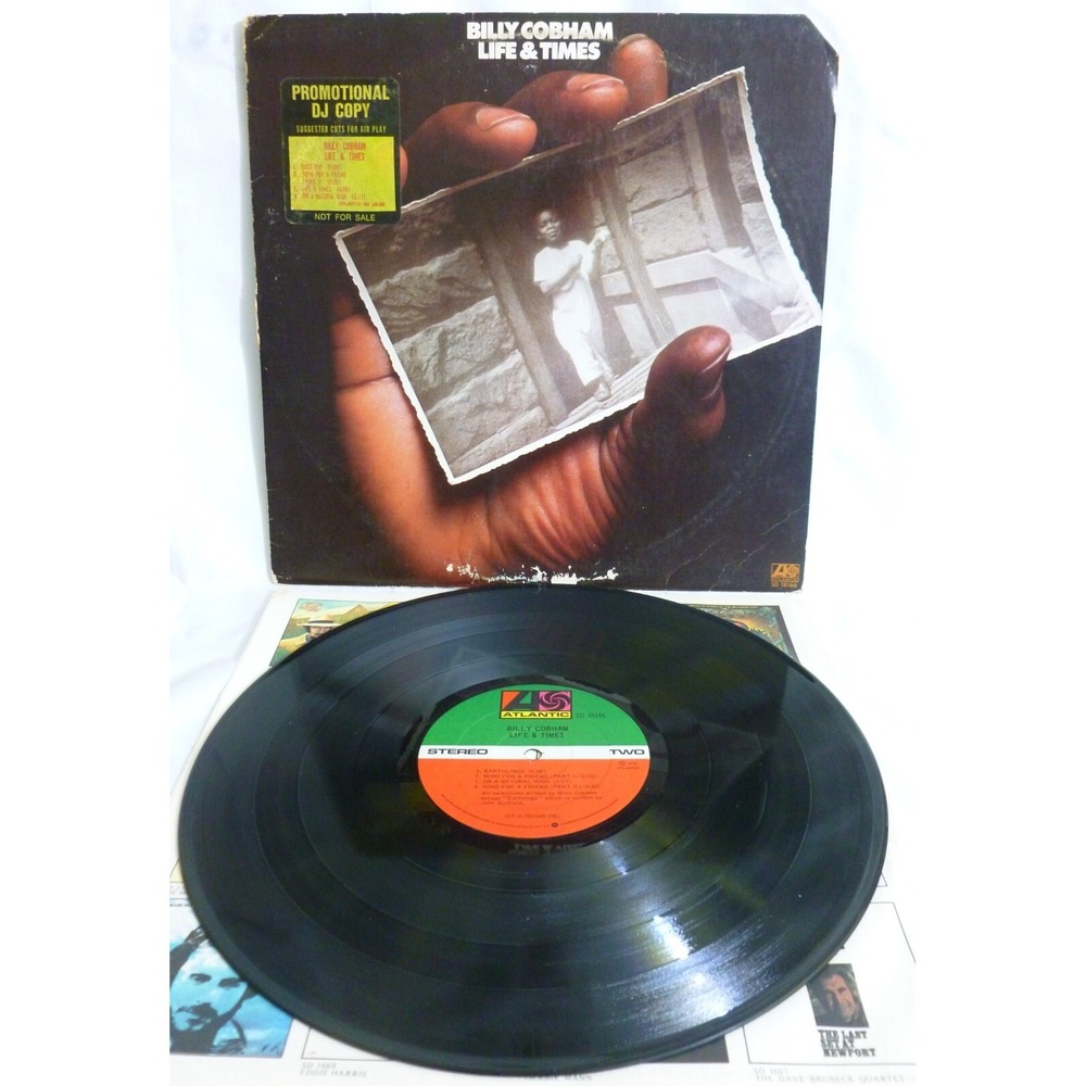 Billy Cobham - Life & Times - DJ Promotional Copy - Vinyl LP - Remainder Record